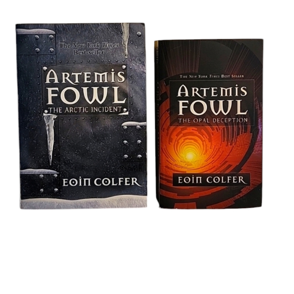 (2) Artemis Fowl Soft Cover Books Eoin Colfer